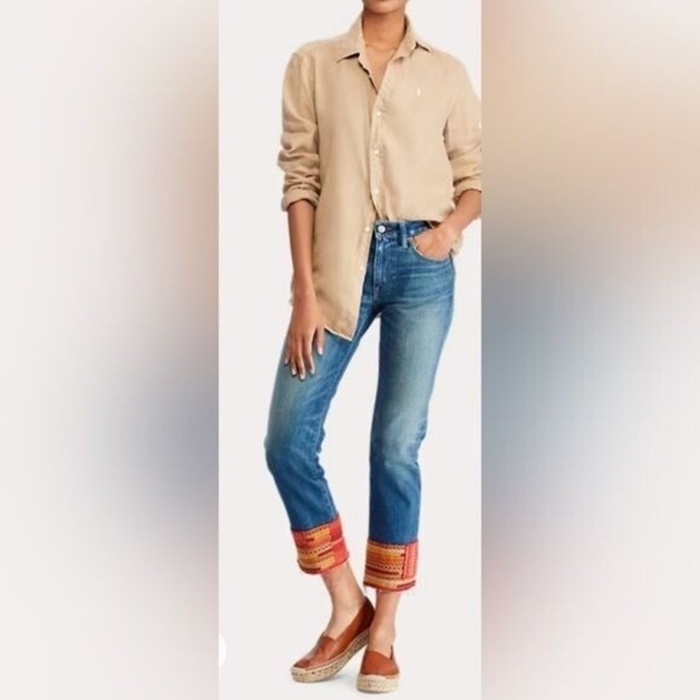 Polo Ralph Lauren | Waverly Straight Crop Jean Sz 30 - Picture 8 of 10